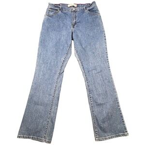 Levi's Blue Jeans 550 Relaxed Bootcut Stretch Denim Womens 14M Y2K